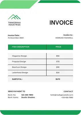 Freelancer Invoice