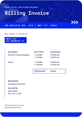 Freelancer Invoice